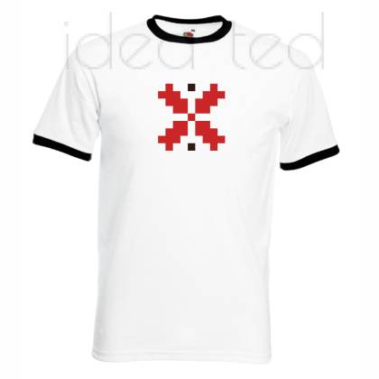 Мъжка тениска с народен мотив