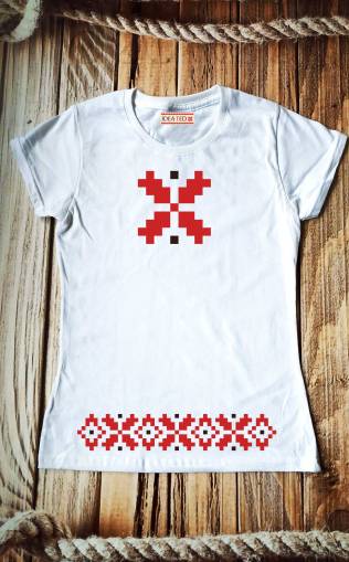 Детска тениска с народен мотив