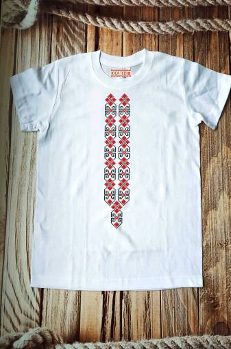 Детска тениска с народен мотив