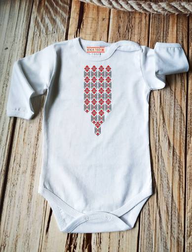 Бебешко боди с дълъг ръкав