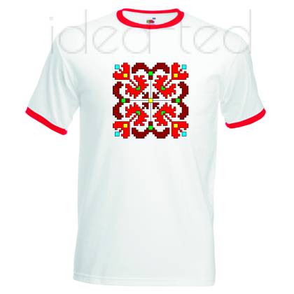 Мъжка тениска с народен мотив