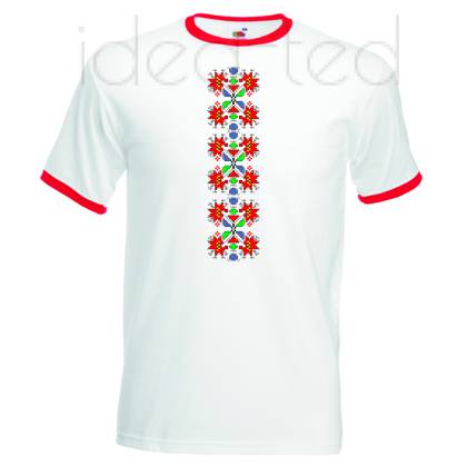 Мъжка тениска с народен мотив