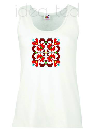 Дамски потник с народен мотив