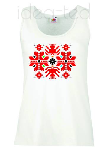 Дамски потник с народен мотив