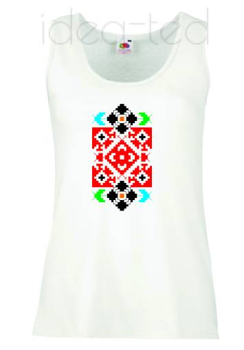 Дамски потник с народен мотив