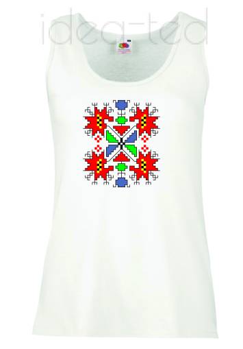 Дамски потник с народен мотив