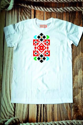 Тениска за момче с народен мотив