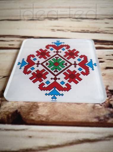 Подложка за чаша (квадратна) 