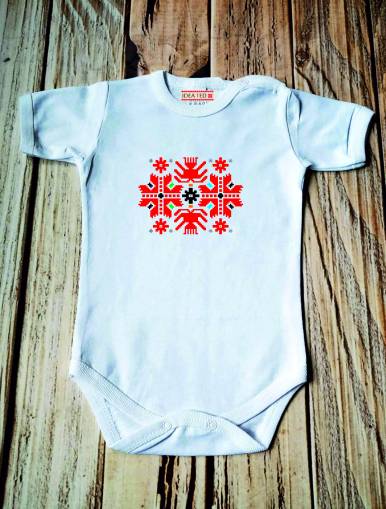 Бебешко боди с къс ръкав