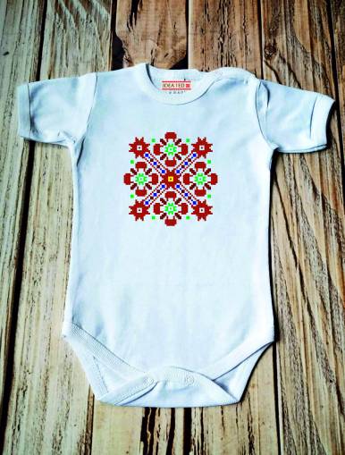 Бебешко боди с къс ръкав