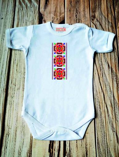 Бебешко боди с къс ръкав