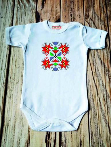 Бебешко боди с къс ръкав