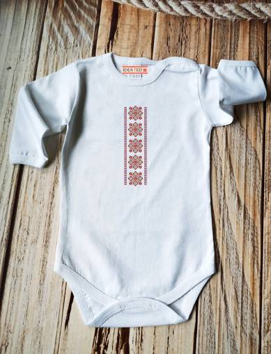 Бебешко боди с дълъг ръкав