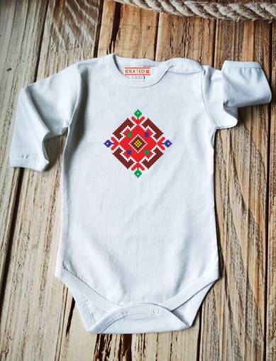 Бебешко боди с дълъг ръкав