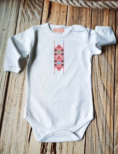 Бебешко боди с дълъг ръкав