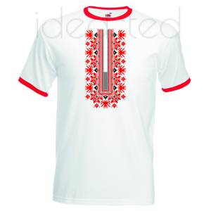 Мъжка тениска с народен мотив