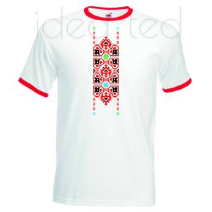 Мъжка тениска с народен мотив