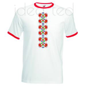 Мъжка тениска с народен мотив