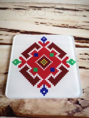 Подложка за чаша (квадратна) 