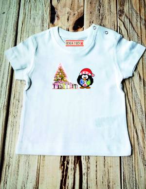 Бебешка тениска с коледни и народни мотиви