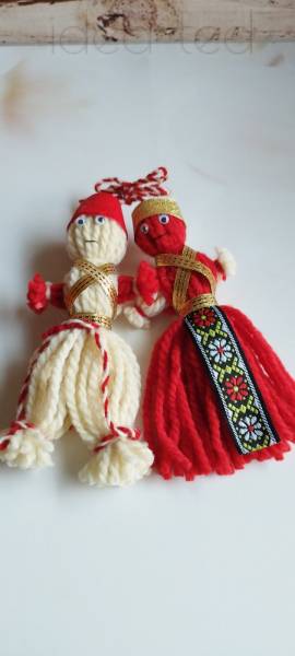 Традиционна голяма мартеница "Пижо и Пенда"